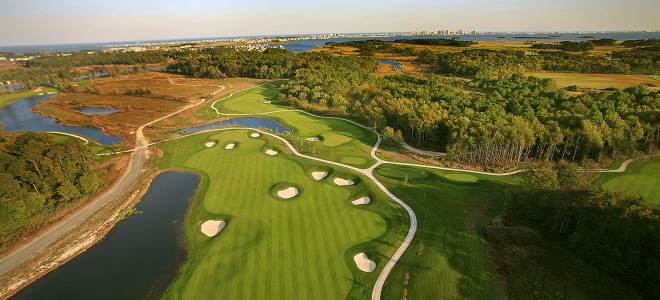 Bayside Resort Golf Aerial