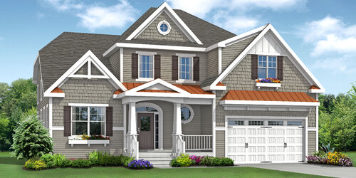 The Kingfisher Floor Plan - Fishers Cove - Schell Brothers